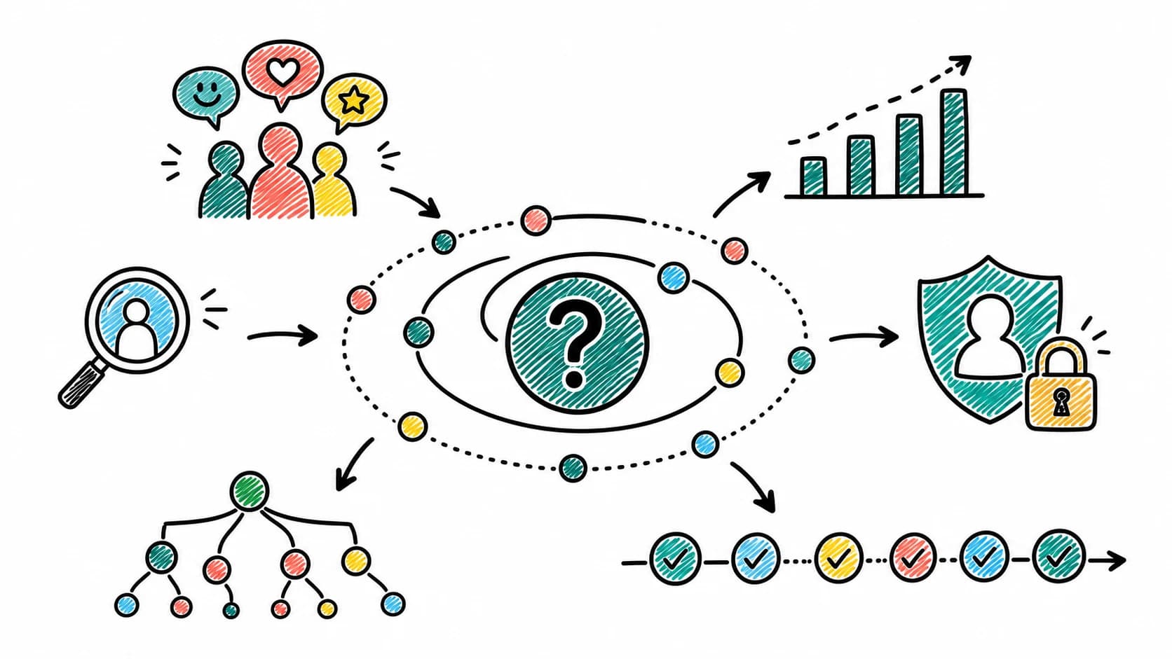A durable tracking program keeps the core measure stable while diagnostic questions evolve.