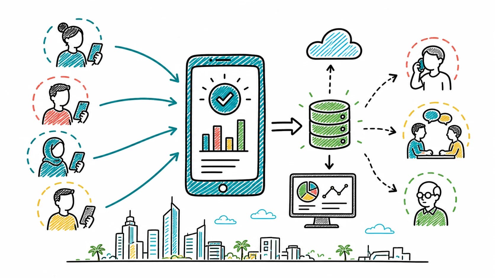 Mobile-first CAWI brings speed and scale in Dubai while phone and in-person methods retain value for depth and harder-to-reach groups.